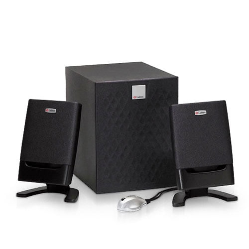 Labtec Pulse 375 2.1 Speaker System, 10 W RMS, Black