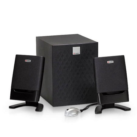 Labtec Pulse 375 Flat Panel Stereo Speaker System -