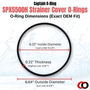 Captain O-Ring Replacement SPX5500H Strainer Cover O-Rings for Hayward Power-Flo Matrix 2 Pack