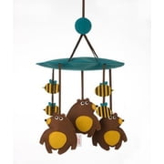 3 Sprouts Nursery Mobile, Brown Bear