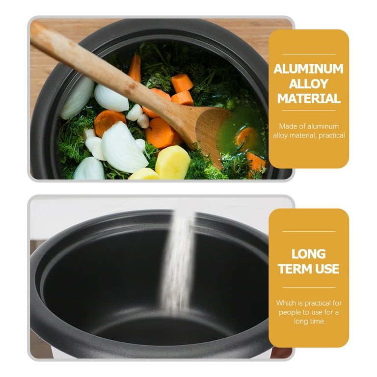 Pot Cooker Rice Inner Cooking Liner Replacement Pots Electric Revere Ware Pans Stick Non Insert Maker Container Pressure, Size: Small