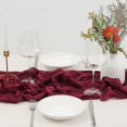 thumbnail image 5 of Cheesecloth Table Runner Boho Gauze Cheese Cloth Table Runner Rustic Sheer Runner for Wedding Bridal Baby Shower Birthday Party Cake Table Decoration, 9.8FT Long, 5 of 8