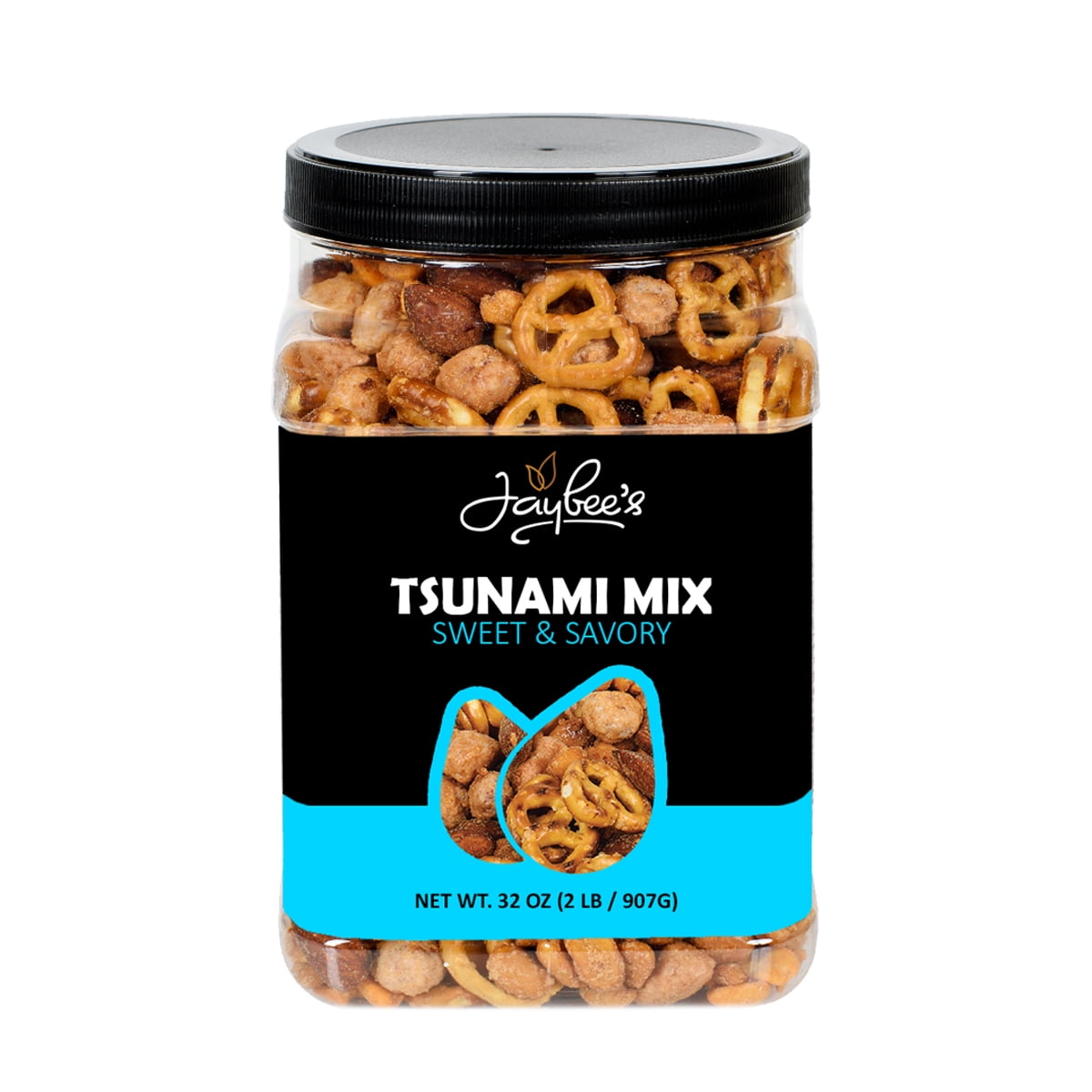 Jaybee's Sweet & Savory Tsunami Trail Mix 32 oz Kosher Smoked