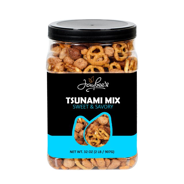 Jaybee's Sweet & Savory Tsunami Trail Mix 32 oz Kosher Smoked