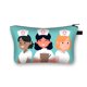 thumbnail image 1 of Thank You Doctor & Nurse-estetoscopio médico, bolsa de cosméticos, ECG, Hospital, chica, lápiz labial, bolsa de bolsa neceser de mujer con cremallera, regalo LIUWENJING unisex, 1 of 2