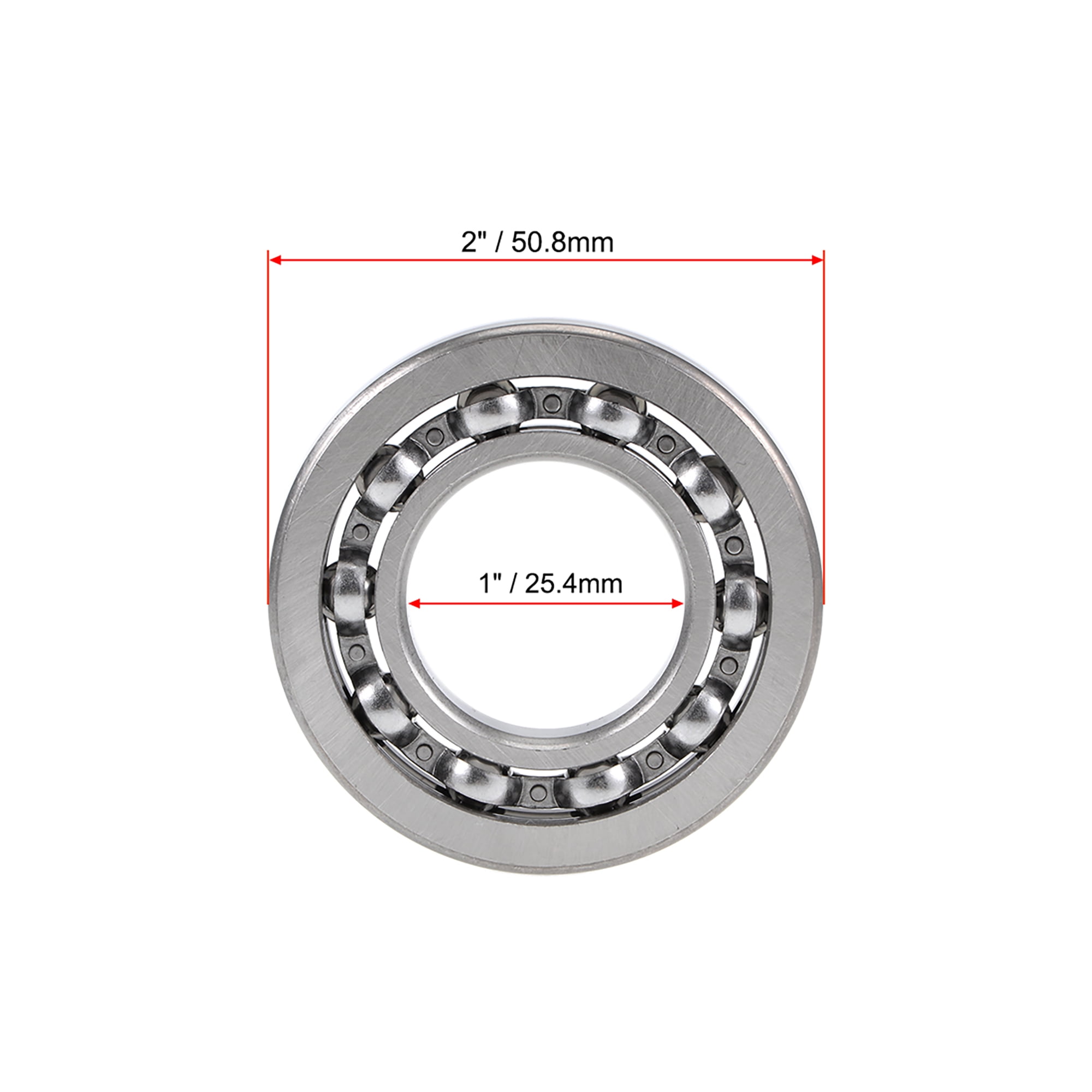 Details about   R16 Ball Bearing 1"x2"x3/8" Open Type Z2 Lever Bearings 2pcs 