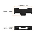 thumbnail image 2 of Unique Bargains 30 Pcs Servo Cable Clips Lock, ABS Servo Extension Cable Buckle Fixing Holder for RC Plane Boat DIY Model Black, 2 of 4