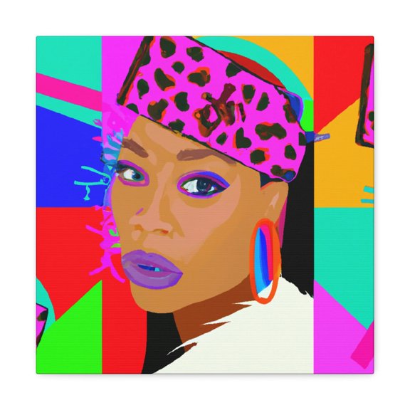 Radiant Retro Reflection - Canvas