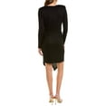 thumbnail image 2 of BCBGMAXAZRIA womens  Midi Dress, l, Black, 2 of 3