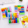 thumbnail image 2 of Juego de lógica de tráfico Rush, rompecabezas educativo, juegos de mesa de coche, coches de Escape Gridlock, estacionamiento para niños (color aleatorio), 2 of 6