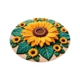 thumbnail image 1 of ERK 1Pcs 3D Floral Area Rug Non Slip Floor Mat For Living Room And Entryway, 1 of 5