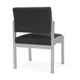 thumbnail image 5 of Lenox Steel Reception Waiting Armless Guest Chair / Silver Steel / Dark Gray, 5 of 5