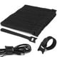 thumbnail image 3 of 100 bridas para cables reutilizables con velcro, correa para cable liberable, bridas para cables de sujeción multiusos, bridas para cables ajustables para organizar micrófonos, computadoras, cables de, 3 of 11