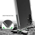 thumbnail image 3 of Case for Galaxy A32 5G, Clear [Aquaflex] Transparent Flexible TPU Slim Cover [with Shock Absorbing Corners] for Samsung Galaxy A32 5G Phone, 3 of 7
