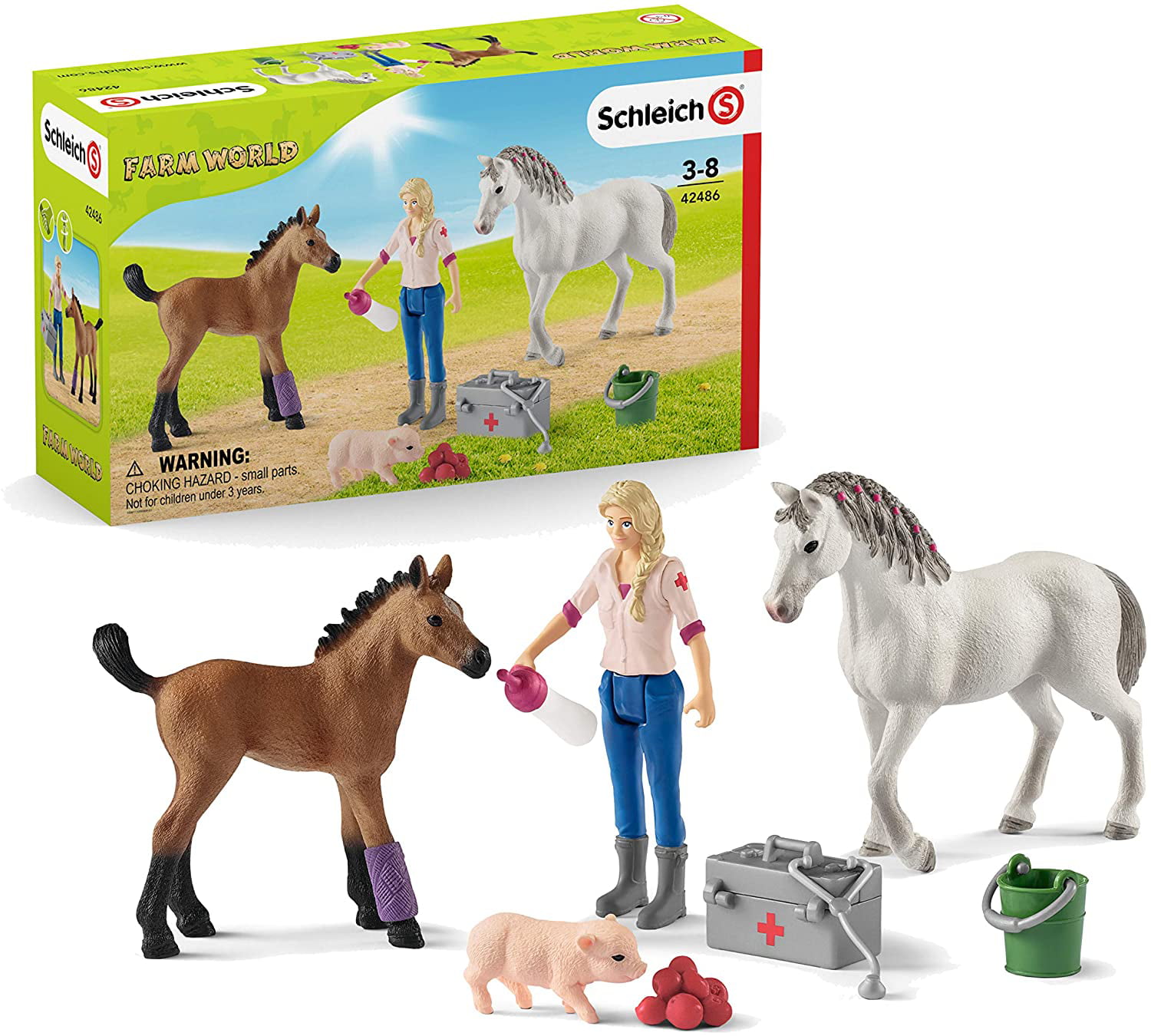 Schleich Stables Cleaning Kit 