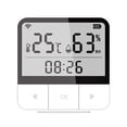 thumbnail image 2 of Tuya WiFi Smart Home temperatura humedad Sensor Control remoto alimentado por batería Hugtrwg Para estrenar, 2 of 6