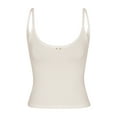 thumbnail image 5 of Women's Summer Solid Color Sleeveless Backless U Neck Camisole, 5 of 7