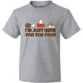 thumbnail image 3 of Inktastic Thanksgiving Here for the Food Youth T-Shirt, 3 of 5