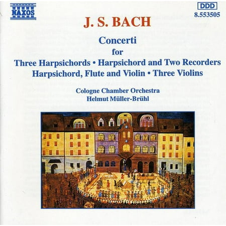 - Concerti for Harpsichord Flute & Violin