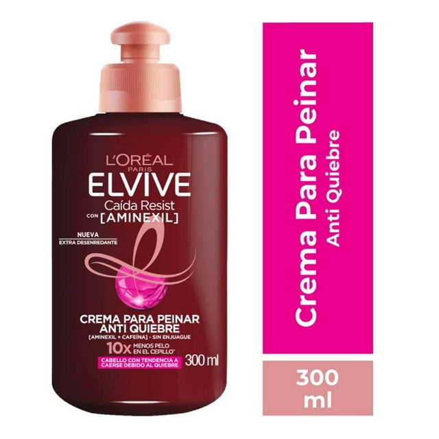 Crema para peinar Elvive Caída Resist Aminexil Crema para peinar de 300 ml