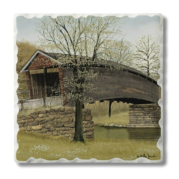 Thirstystone "Old Humpback Bridge" Single Tumbled Tile Coaster