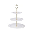 thumbnail image 2 of 3-Tier Fruit Snack Stand, Luxury Dessert Tray, Cake Stand for Coffee Table, Multi-Functional Snack Tray for Parties and Home Decor, 2 of 6