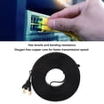 thumbnail image 4 of Accesorio de cable Ethernet, Recubrimiento Cat7 PVC 10 Gigabit Negro 10 Metro de OxÍgeno ​​Cable de Red de Cobre Cable para enrutador, 4 of 7