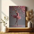 thumbnail image 6 of Ballerina Dance Flower Canvas Print for Living Room Bedroom Dining Room Entryway Office Studio Hallway Hotel Lobby Cafe Boutique Decor, 6 of 8