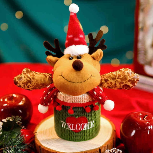 Ganfancp Navidad Embalaje de Frutas Bolsa de Regalo Bolsa de Caramelos para Niños Ofertas Del Día Sólo En Línea 1X Bolsa de Caramelos
