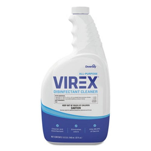 Diversey Virex AllPurpose Disinfectant Cleaner, 4 Spray Bottles