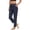 *Navy, variant on ClodeEU Women's High Waisted Yoga Pants with Pockets ,Solid Color Casual Athletic Leggings for Workout Navy,Womens Plus L