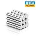 thumbnail image 1 of Imanes pequeños, imanes para refrigerador de diferentes tamaños, mini imanes 3x1 3x2 mm para nevera, pizarra blanca, cocina, oficina, 1 of 7