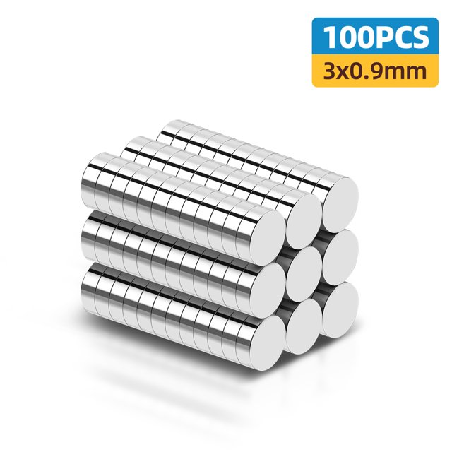Imanes pequeños, imanes para refrigerador de diferentes tamaños, mini imanes 3x1 3x2 mm para nevera, pizarra blanca, cocina, oficina