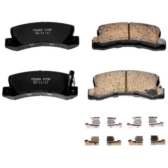 Rear Brake Pad Set - Compatible with 1986 - 1999 Toyota Celica 1987 1988 1989 1990 1991 1992 1993 1994 1995 1996 1997 1998