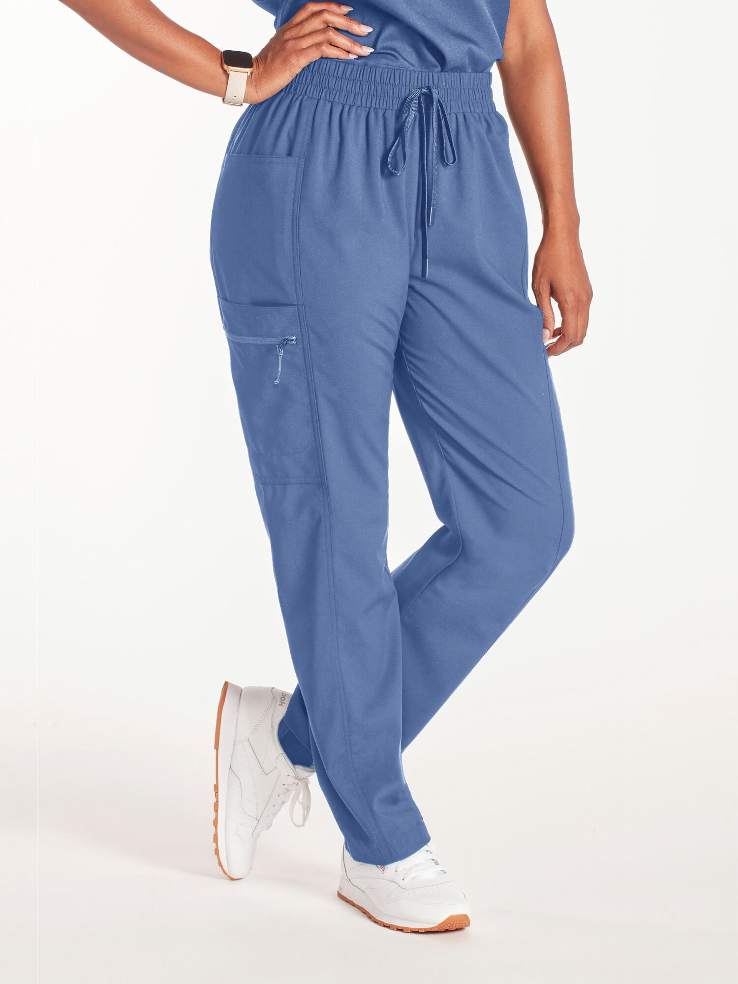 Reebok Women's Scrubs Straight Leg Scrub Pant, 1 Pack, Sizes S - 3XL