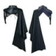 thumbnail image 5 of Traje de escote elástico para hombres adulto un solo hombro Media capa para Halloween S Yuyangstore manto negro, 5 of 6