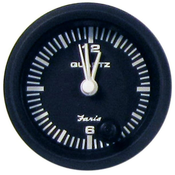 Faria Beede Instruments 12825 2 Pouces Horloge à Quartz Analogique