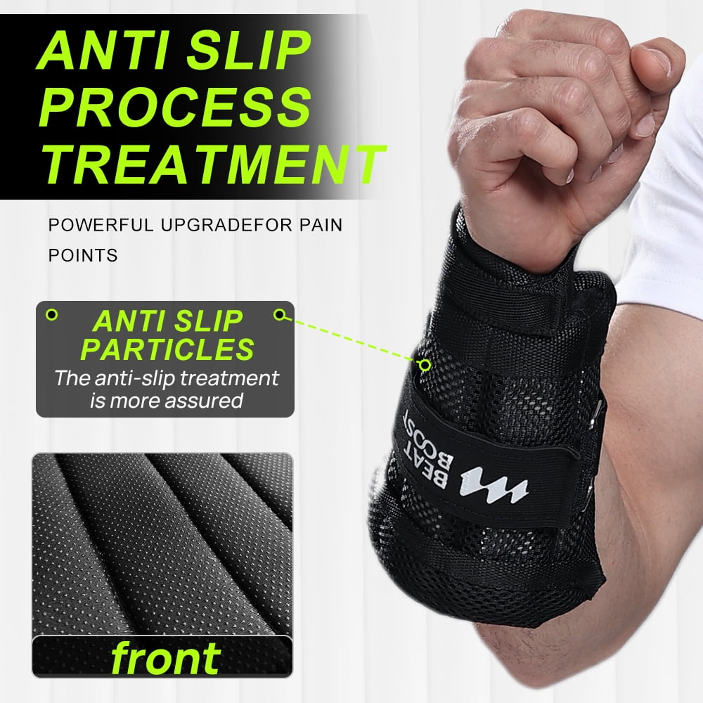 BeatBoost  Ankle Wrist Weights 20lb Adjustable Leg Arm Weights for Men Walking Pilates Exercise Workout Gym Aerobics