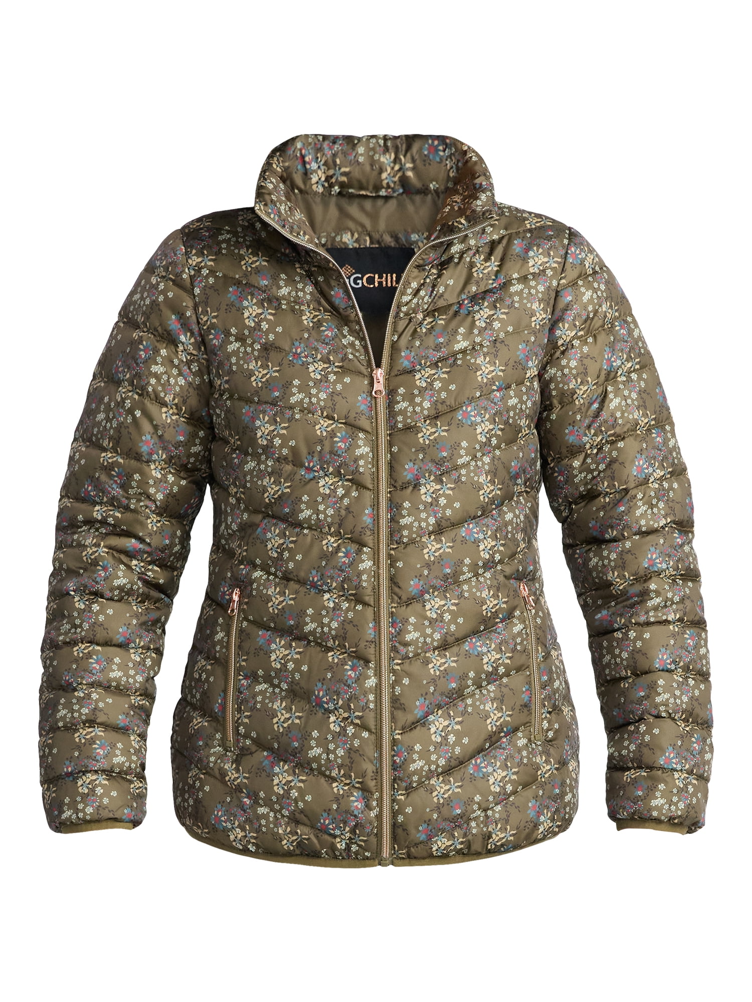 Big Chill Women's Packable Puffer Jacket, Sizes S-3X