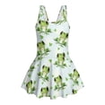 thumbnail image 7 of FOR U DESIGNS Girls One Piece Swimsuit with Skirt Quick Dry Tropical Kids Bathing Suit Swimwear Skirted Bathing Suit, Frog, 7 of 7