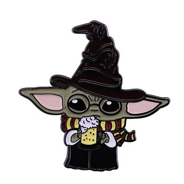 Broche de Metal de Anime mandaloriano de la película de Star Wars, alfileres de solapa para mochilas, Pin esmaltado, ropa, accesorios para vaqueros, regalo de joyería de dibujos animados