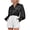 Black, variant on Women Satin Blouses Summer Fall Clothes Button Down Lantern Long Sleeve Shirts Work Business Casual Dressy Tops