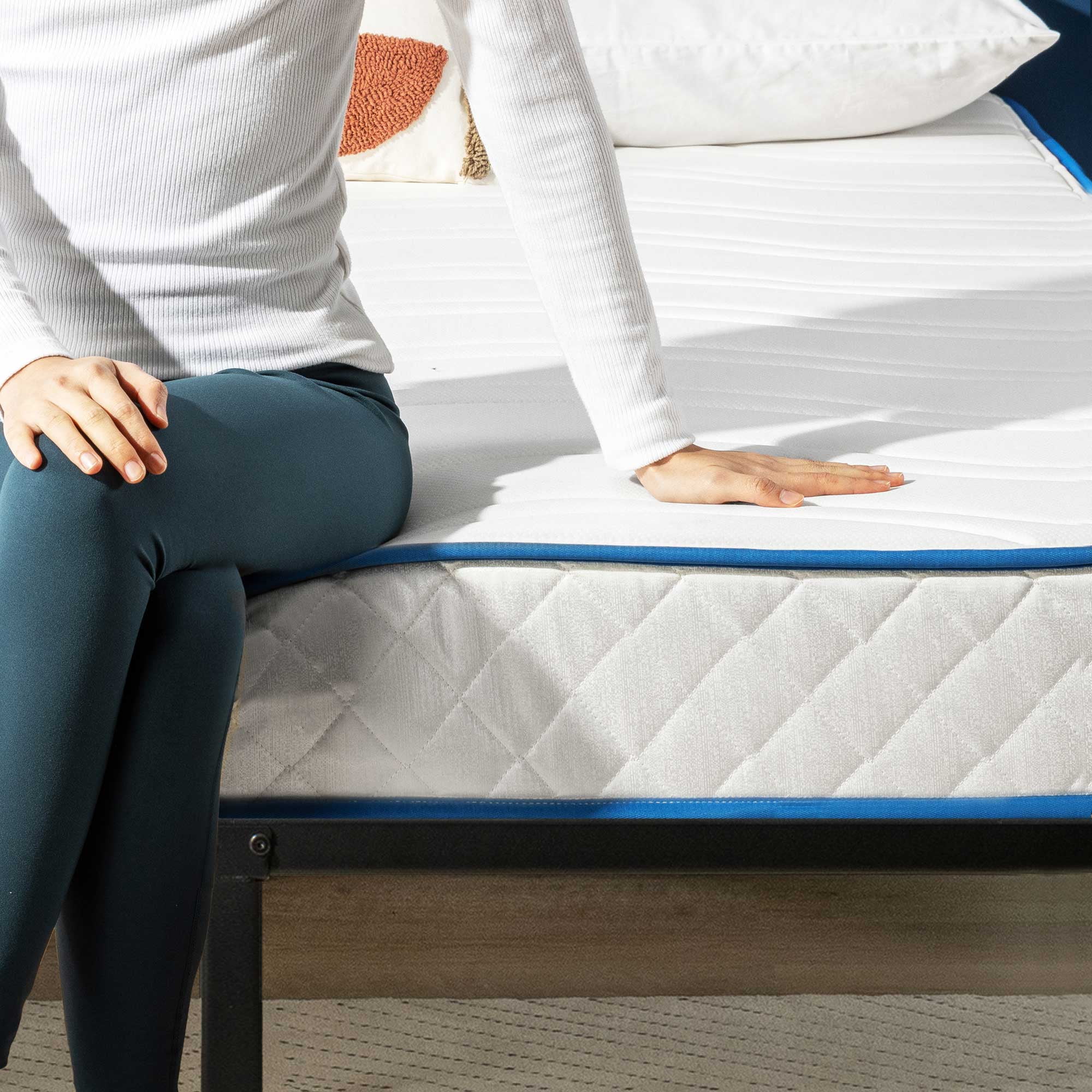 Best Price Mattress 6” Tight Top Bonnell Hybrid Mattress in a Box, Twin