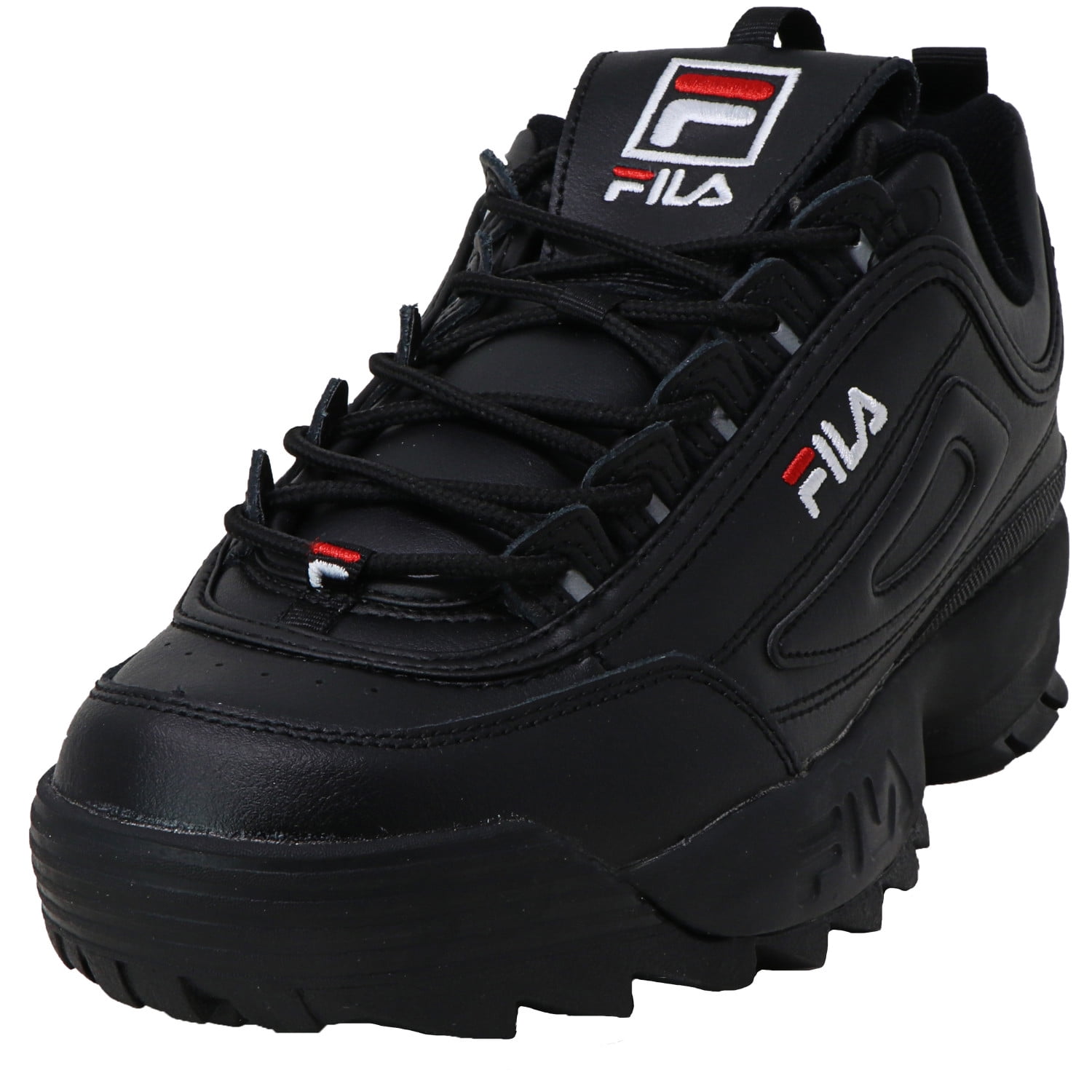 fila disruptor 2 black patent