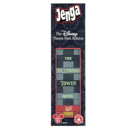 Disney Theme Park Edition Hollywood Tower Hotel Jenga Game New with (Best Disney World Hotels For Adults)