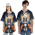 thumbnail image 4 of Happy Halloween Vampire Border Collie BOO with Pumpkins Fun and Spooky All Over Print 3D Baseball Shirt Borders Dog Lovers Gifts Idea Softball Sport - 00018, 4 of 6