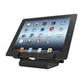 thumbnail image 1 of Compulocks Universal Tablet Holder with Coiled Cable Lock - Stand - for tablet - lockable - high-grade aluminum - black - desktop, 1 of 6