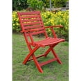 thumbnail image 2 of International Caravan Royal Fiji Set of 2 Patio Chair in Barn Red, 2 of 5