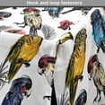 thumbnail image 4 of Bird Dog Crate Cover, Sketchy Painted Like Art of Repetitive Tropical Parrot Watercolor Splash Flower, Easy to Use Pet Kennel Cover Small Dogs Puppies Kittens, 7 Sizes, Multicolor, by Ambesonne, 4 of 6