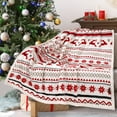 thumbnail image 6 of Btomtd 40"x50" Christmas Throw Blanket in Soft Warm Fabric, Soft Couch Blanket Suitable for Nap Time, Versatile Bed Blankets for Camping and Festival Activities, C, 6 of 6
